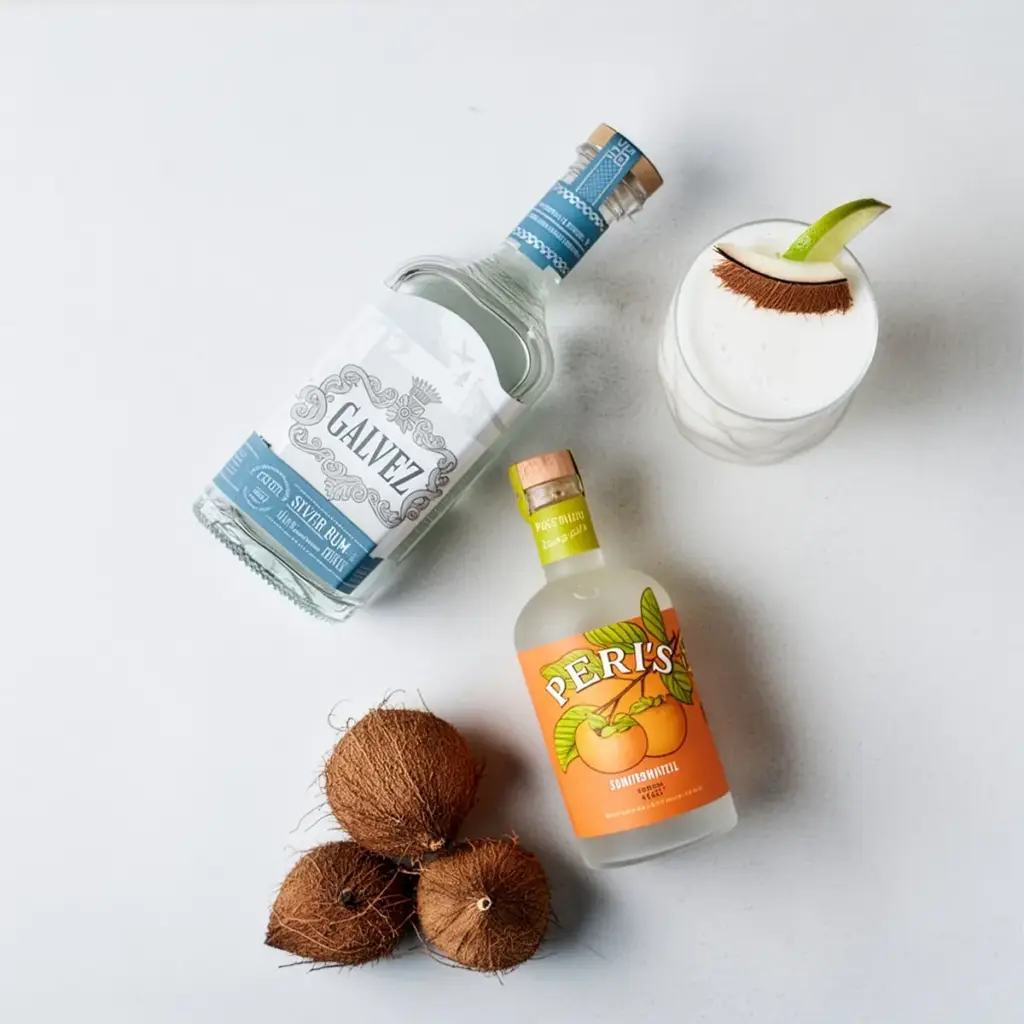 Coco Peri Daiquiri Creamy Coconut Rum Cocktail